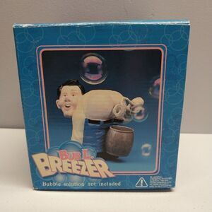 Vintage BUB L. BREEZER Fart Bubble Machine Novelty Gag Gift New Old Stock 1996